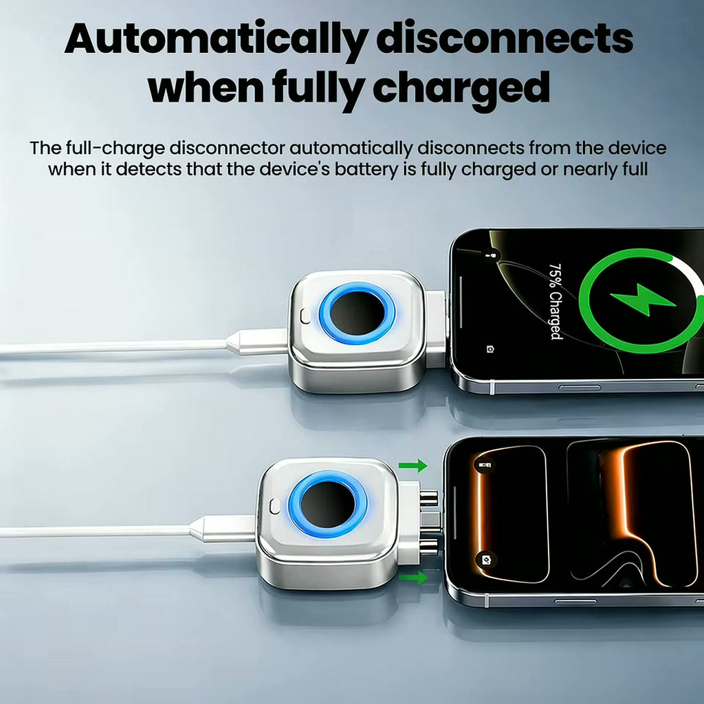 AutoVolt desconexión automática al completar la carga al 100%